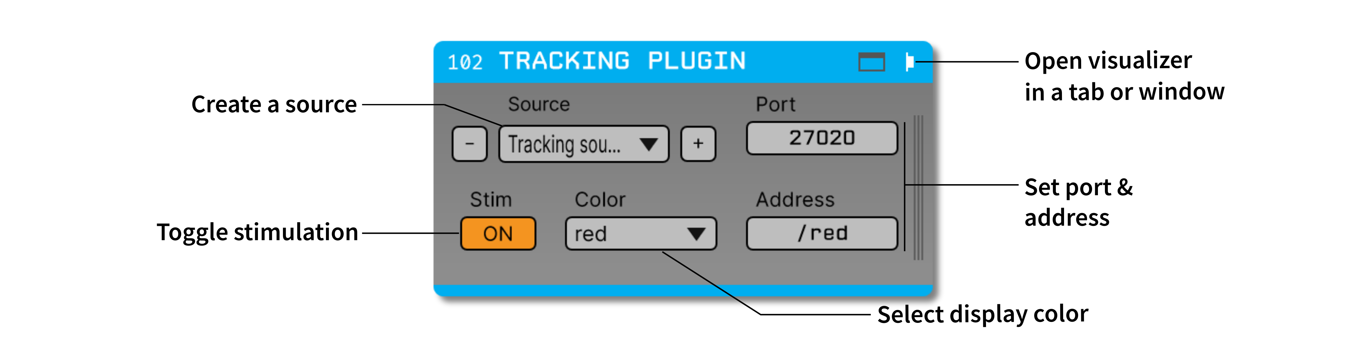 Tracking Plugin Editor