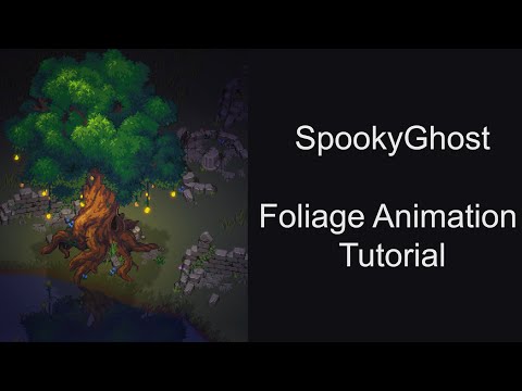 How I animate pixel trees using SpookyGhost 