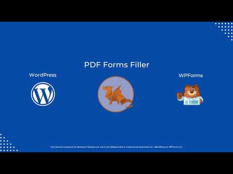 PDF Forms Filler for WPForms Tutorial