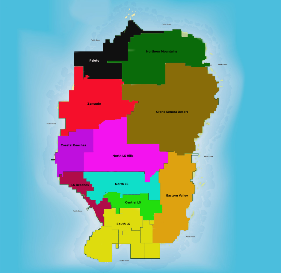 Weather Groupings Map