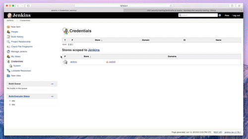 running fixinator on Jenkins