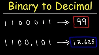 BINARY TO DECIMAL