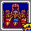 Paladin on throne surrounded by dancers