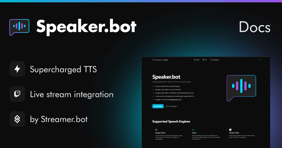 GitHub - GoWMan813/speakerbot-docs: Official documentation for Speaker ...