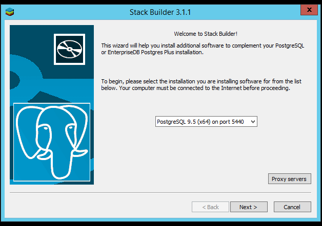 PostgreSQL version