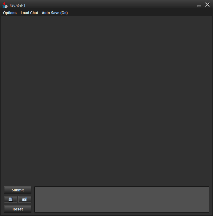 GitHub - FrankCYB/JavaGPT: A Java GUI to interface ChatGPT API · GitHub