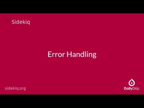 Error Handling