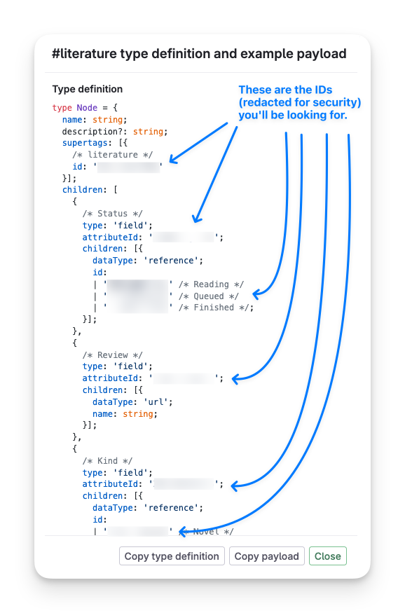 Show API Schema