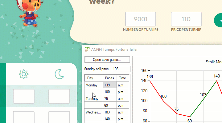 GitHub - igromanru/ACNH-Turnips-Fortune-Teller · GitHub