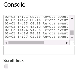 console