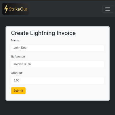 Create Invoice