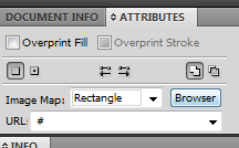 Attributes URL dialog