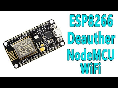 NodeMCU ESP8266 Tutorial 02: WiFi Hack with ESP8266 (NodeMCU WiFi Jammer)