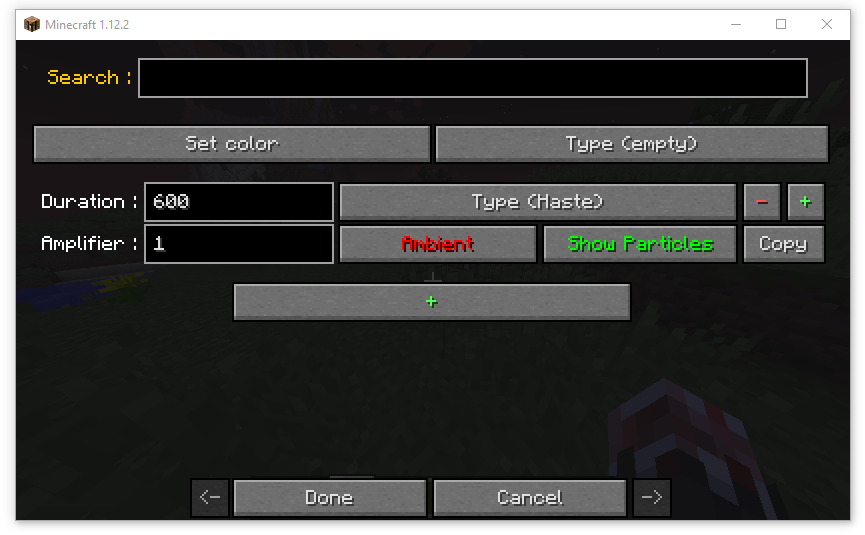 potion editor