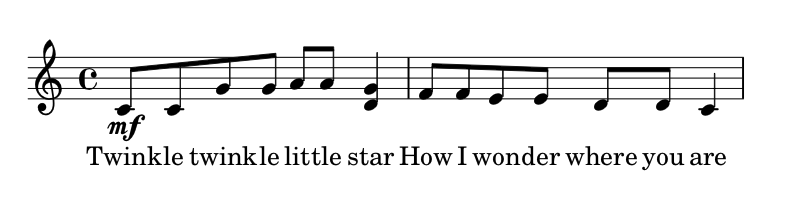 twinkle twinkle initial version