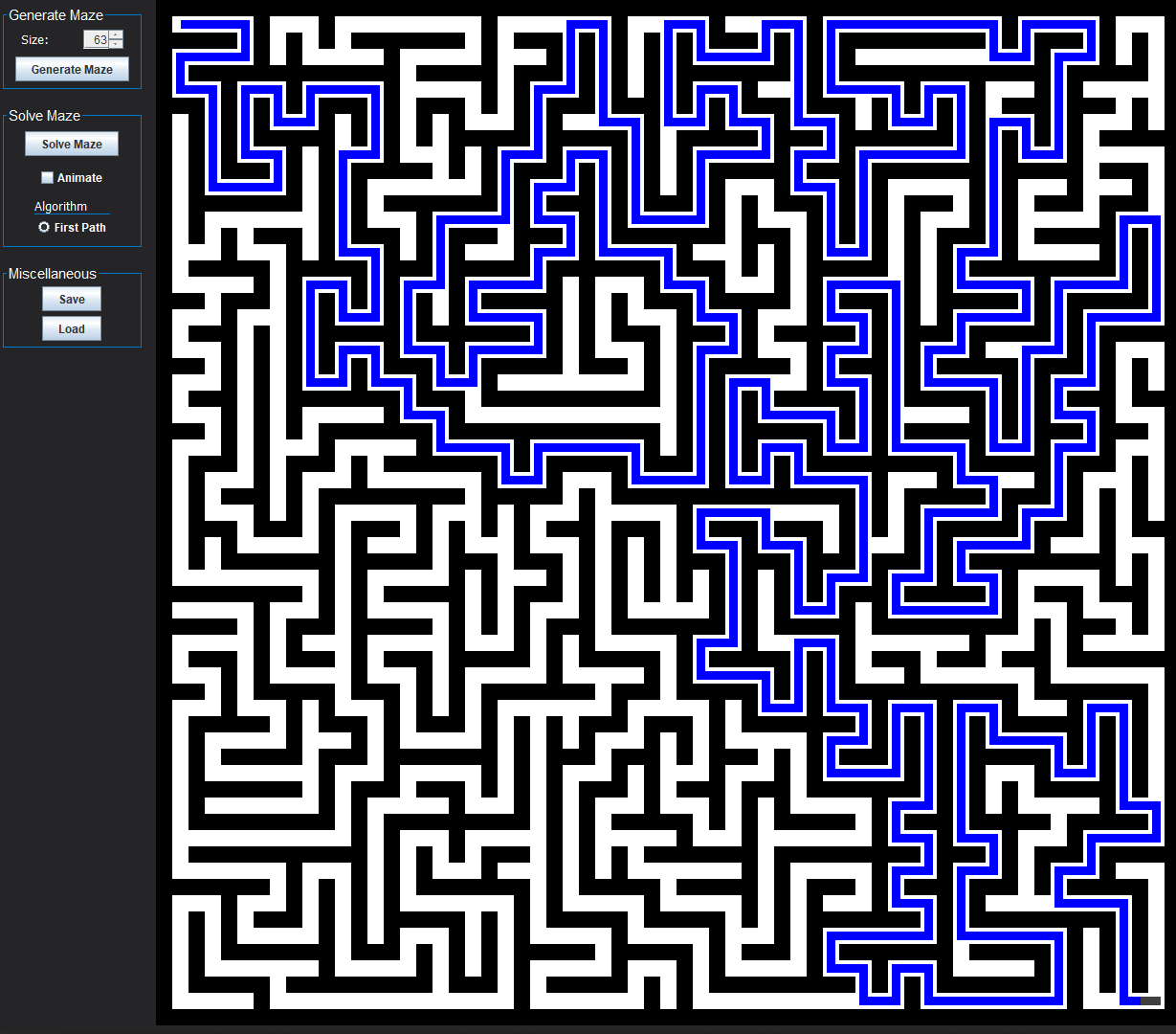 Image of maze game