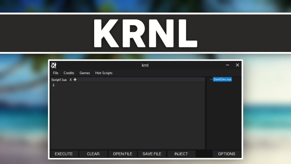 KRNL Executor Screenshot