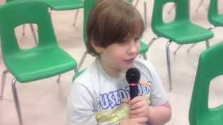 Non Verbal Autistic Child sings "A Whole New World"