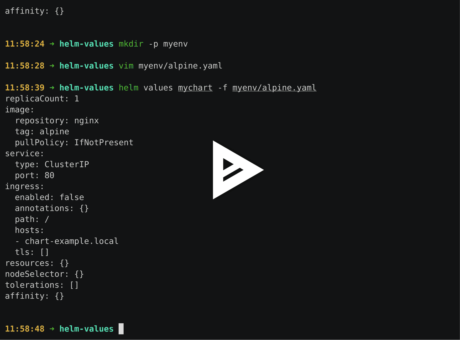 asciicast