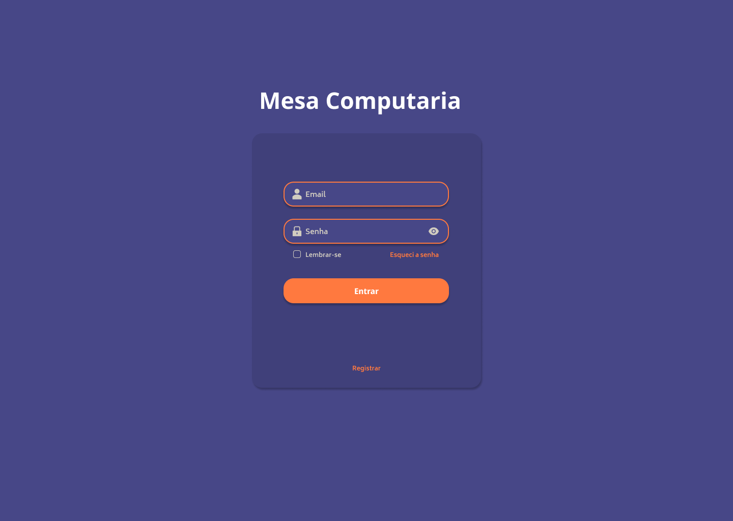 mesa computaria login page