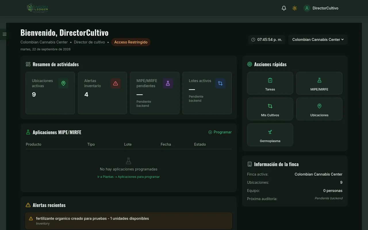 Agro Ledger
