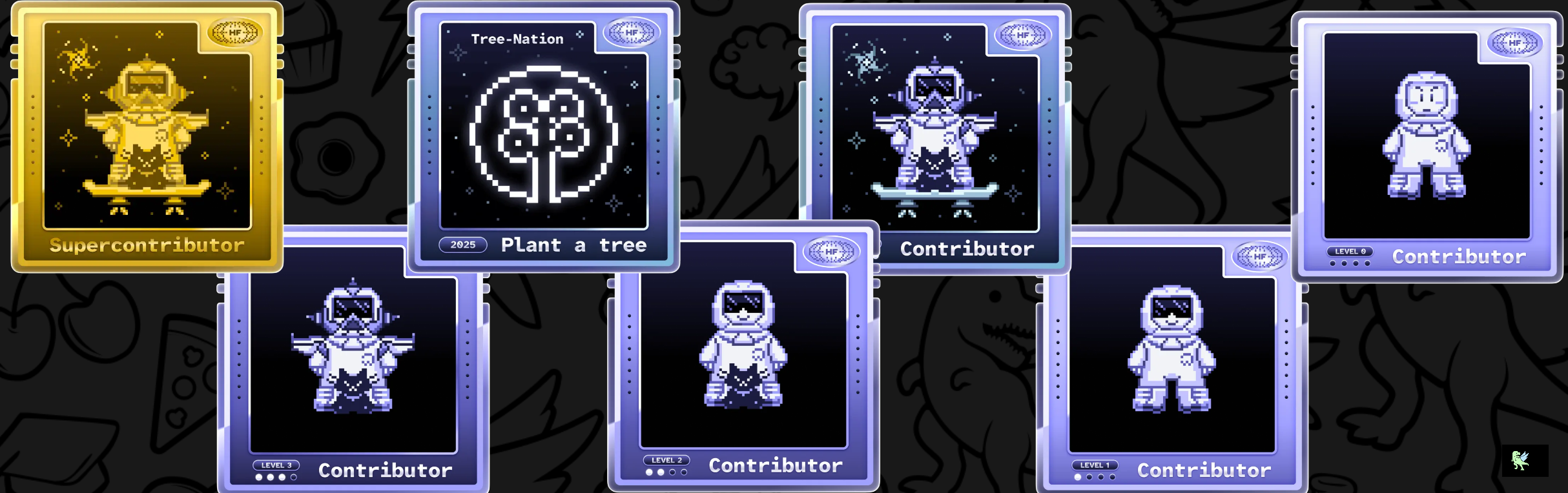 An image of @iamchandanchaudhary's Holopin badges, which is a link to view their full Holopin profile