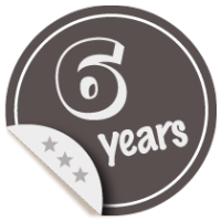 Six-year membership badge