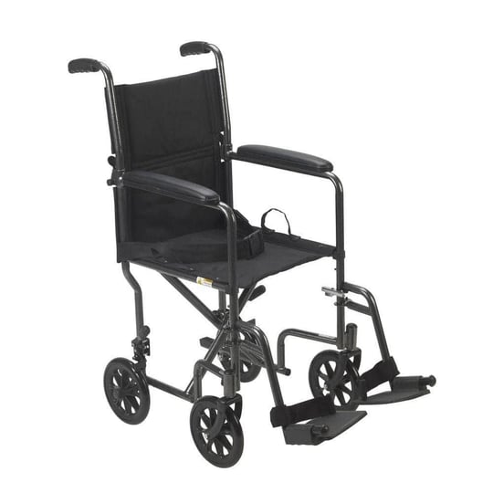 drive-medical-lightweight-steel-transport-wheelchair-fixed-full-arms-19-seat-1