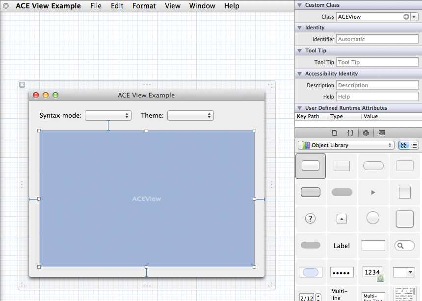 ACEView XIB