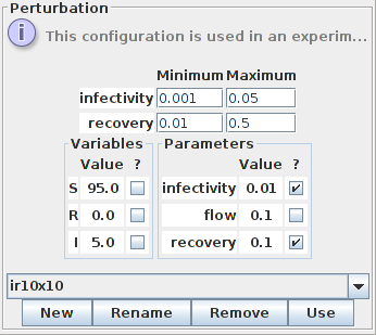 (perturbation configuration panel)