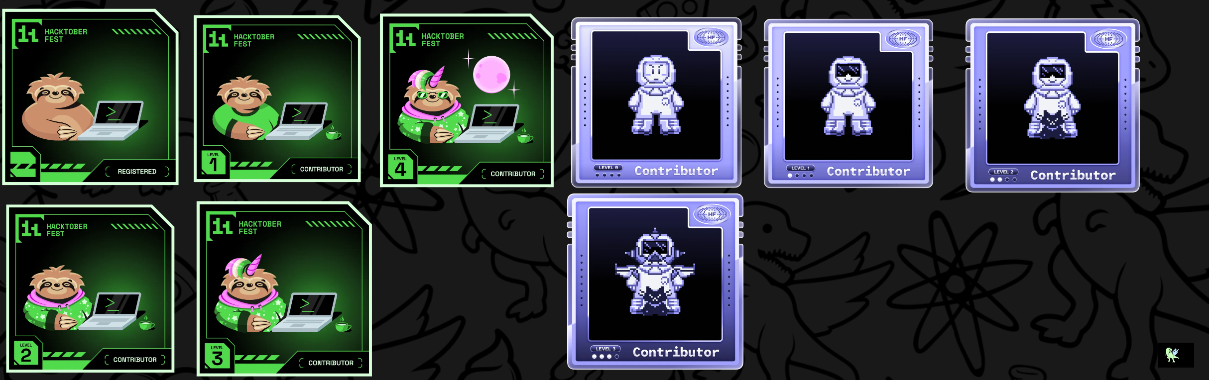 An image of @hariharanumapathi's Holopin badges, which is a link to view their full Holopin profile