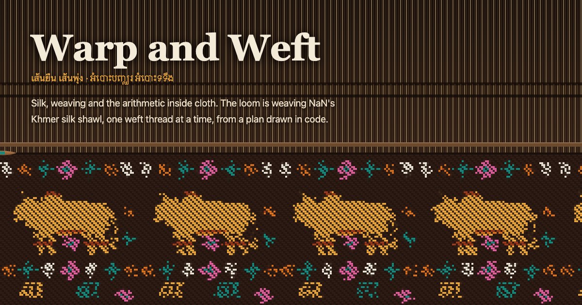 Warp and Weft