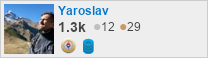 Profile for Yaroslav on Stack Exchange
