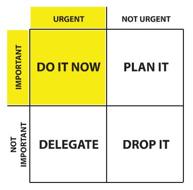 Matriz de Importancia vs Urgencia