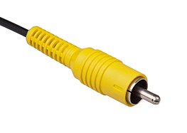 Composite Video RCA connector yellow