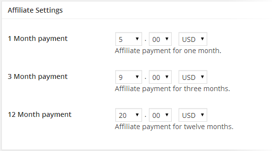 Affiliates - Pro-sites add-on