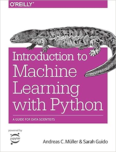 Introduction to machine learning with python.part1 (zip)