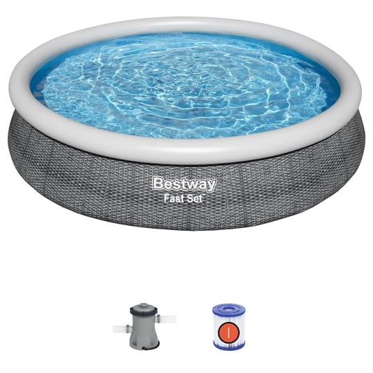 bestway-fast-set-12-x-30-round-inflatable-outdoor-above-ground-pool-set-1