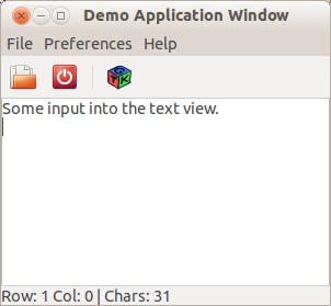 Demo Application Window