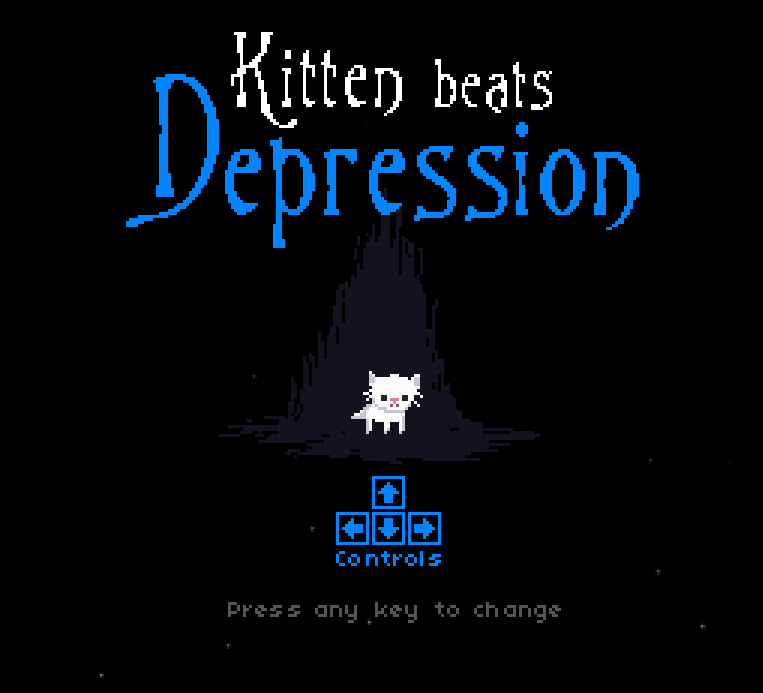 Kitten beats Depression