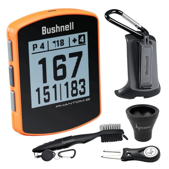 bushnell-phantom-2-gps-rangefinder-with-bite-magnetic-mount-and-greenview-orange-golf-tools-1