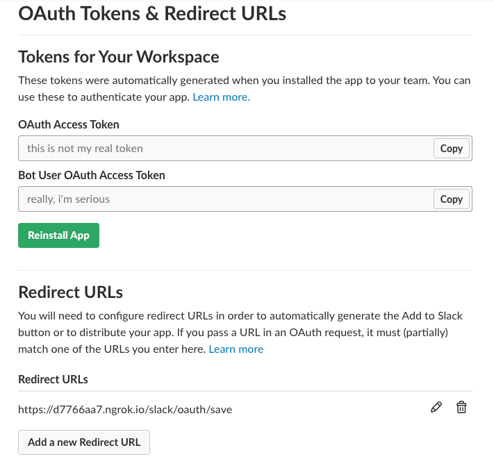 OAuth Setup