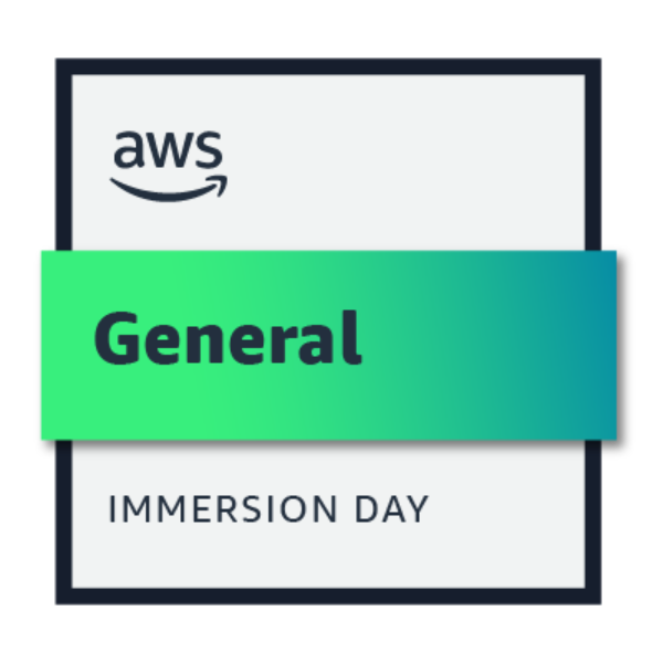 AWS General Immersion Day Participant