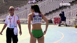 Michelle Jenneke's Sexy Warm Up Dance, Olympic Hurdler