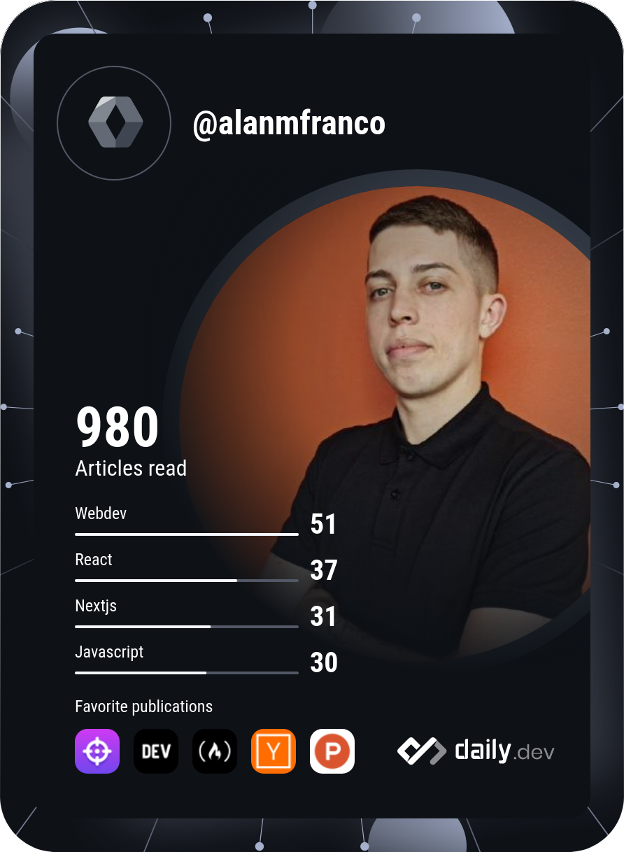 AlanM Franco's Dev Card