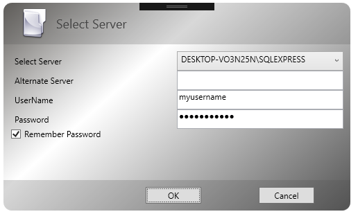 Select Server that sql server runs on