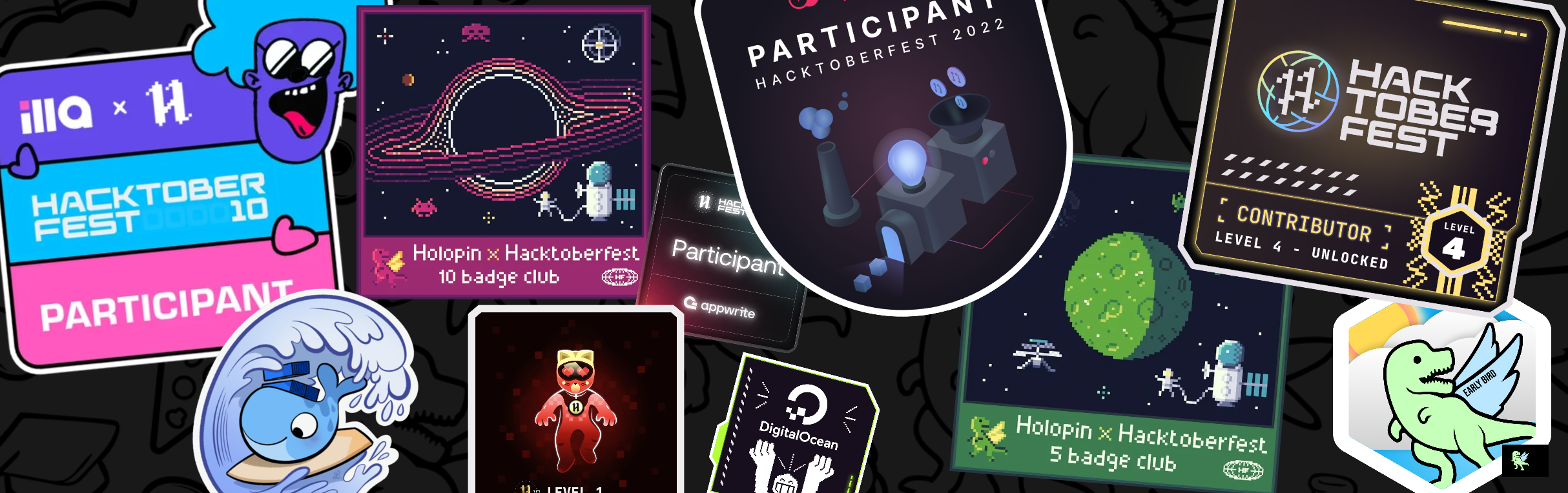 @brainfork's Holopin board