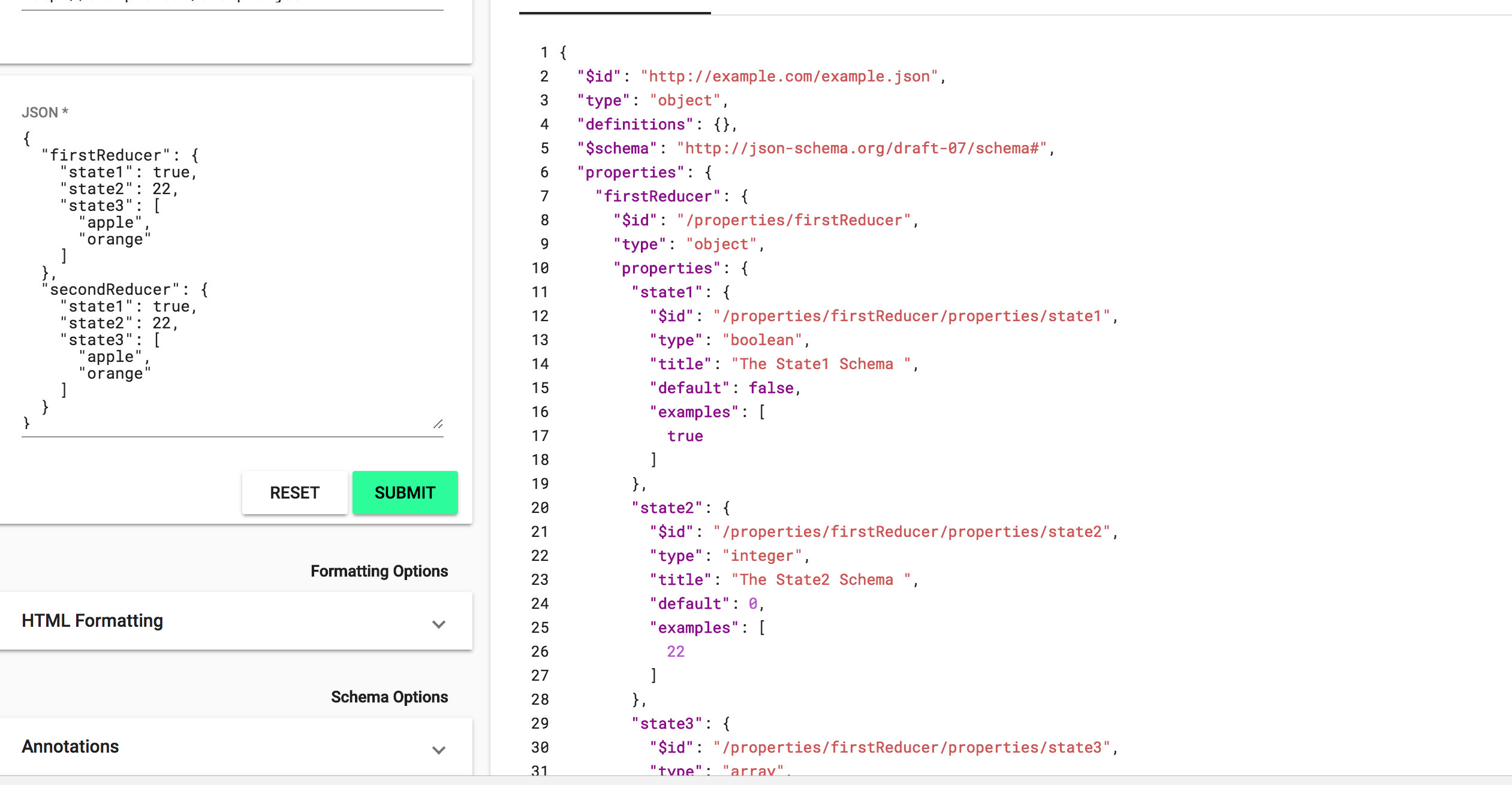 jsonSchemaEditor