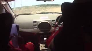 Funny Rally Onboard - Samir...You're breaking the car!