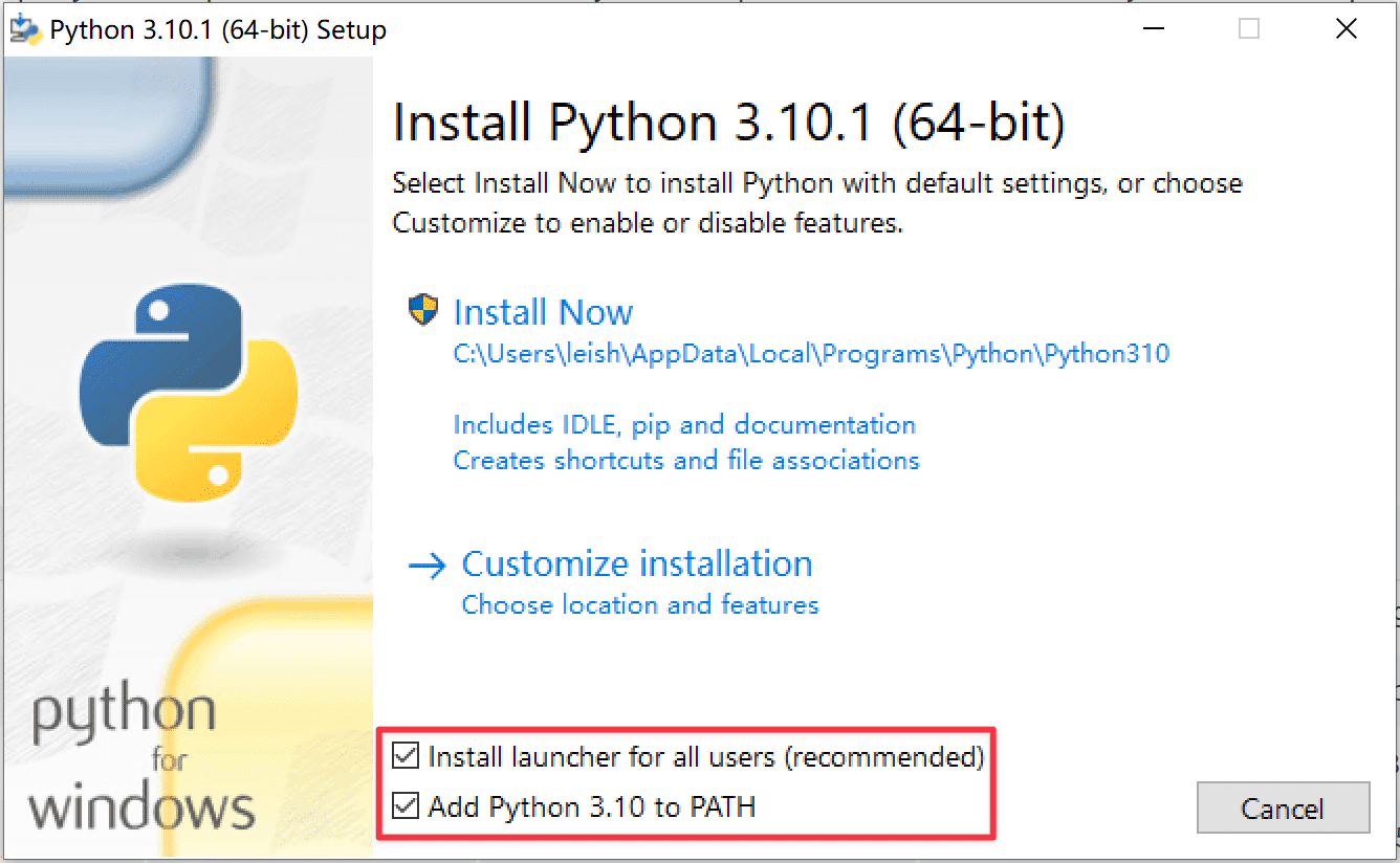 安装python1